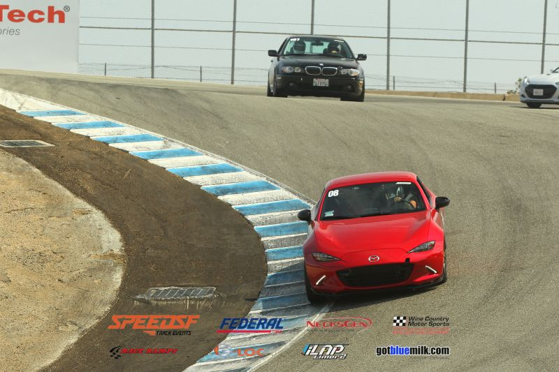 Corkscrew! Fully loading the stock ND suspension.